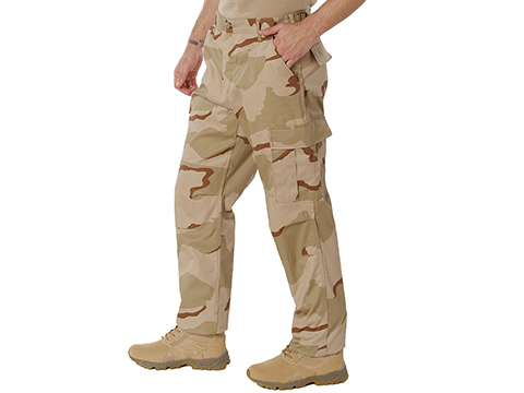 Rothco Camo Tactical BDU Pants (Color: Tri Color Desert / Small ...