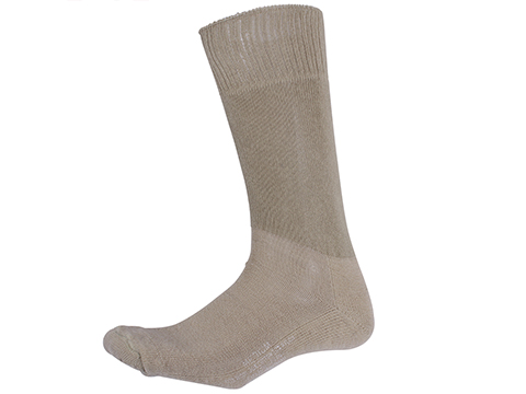 Rothco G.I. Type Cold-Weather Cushion Sole Socks (Color: Khaki / 1 Pair)