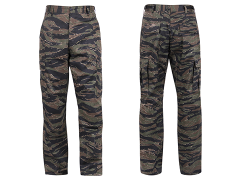 Rothco Camo Tactical BDU Pants (Color: Tiger Stripe / Small)