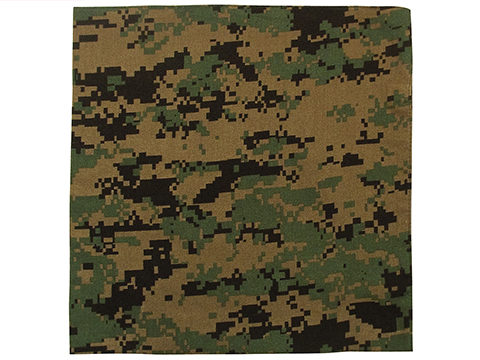 Rothco Military Tactical Combat Bandana (Color: Digital Woodland)