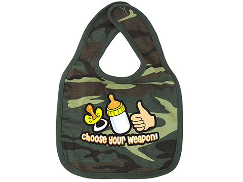Rothco Infant Bib - Choose Your Weapon