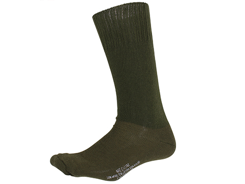 Rothco G.I. Type Cold-Weather Cushion Sole Socks (Color: OD Green / 1 Pair)