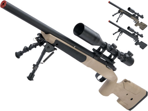 Maple Leaf MLC 338 Bolt Action Airsoft Sniper Rifle 