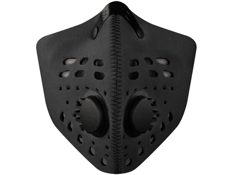 RZ Mask M1 Neoprene Reusable Dust/Pollution Masks (Color: Black / Large)