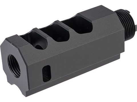 EMG CNC Aluminum Muzzle Compensator for TM Hi-Capa Gas Blowback Pistol Comp-Ready Barrels 