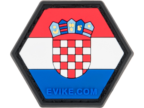 Operator Profile PVC Hex Patch Flag Series (Model: Croatia)