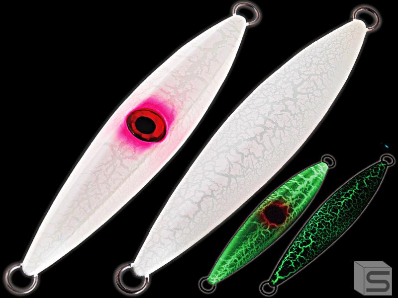 Jackall Metal Jig Nano Drop 1.5 grams Glow Chart 9751