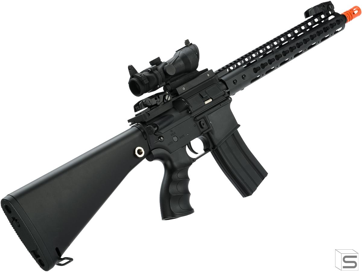 Golden Eagle Polymer M4 Dmr Airsoft Aeg With 13 Keymod