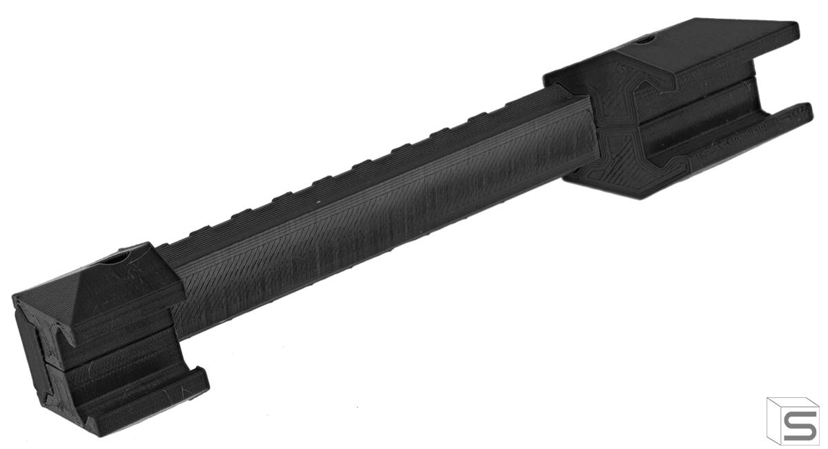 SRU 3D Printed 20mm Optic Rail For SCAR L P1 Bullpup PDW Airsoft Rifles 