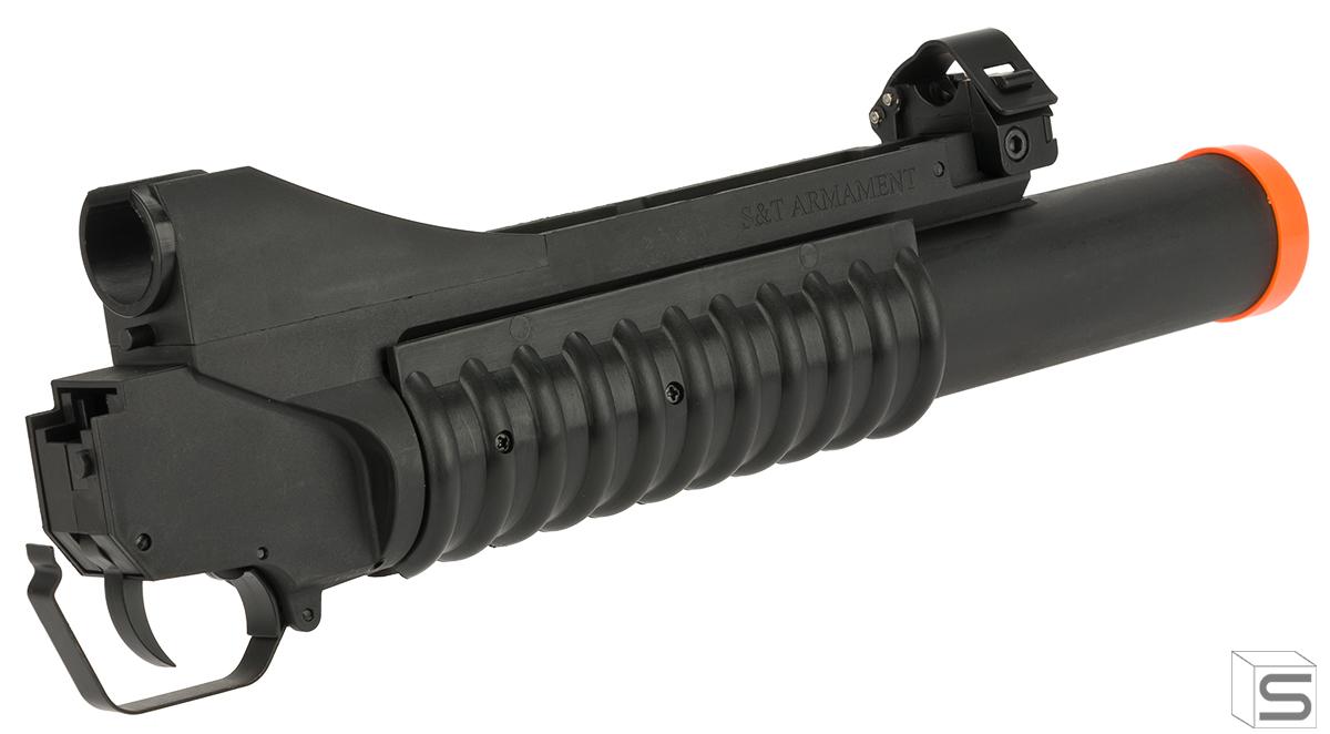Matrix 40mm M3 Grenade Launcher For M4 M16 Series Airsoft Rifles Model Long Type Black Pro Shop Salient Arms Matrix 40mm M3 Grenade Launcher For M4 M16 Series Airsoft Rifles Model Long Type Black Pro Shop Salient Arms