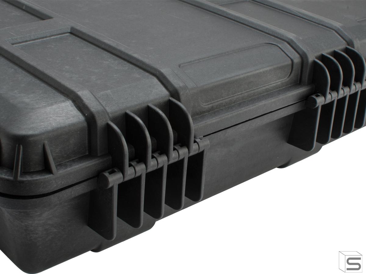 Evike EMG Transporter Lockable 42 Hard Case w/Low-Profile Wheels & PnP Foam