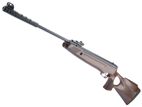 Salix Arms AY-05 Multi-Caliber Break Barrel Single Shot Air Rifle w/ Wood Thumbhole Stock