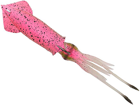 Savage Gear Savage Salt TPE 3D Swim Squid (Color: Pink Glow / 124g / 1pc)