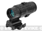 UTG 3X Magnifier with Innovative Flip-to-side Quick Detach Picatinny Mount