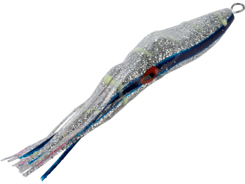 Sea Falcon Slow Squid - Swimming Deep Sea Fishing Jig (Model: Real Glitter Squid w/ Blue Pink / 120g)