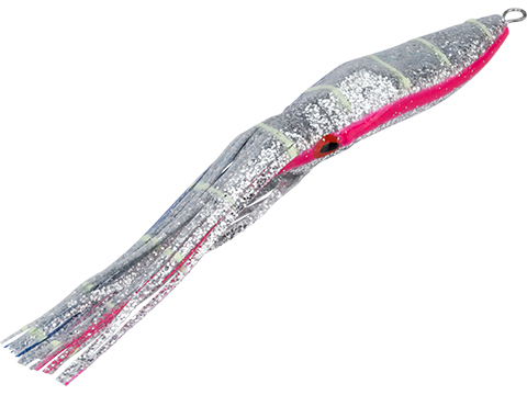 Sea Falcon Slow Squid - Swimming Deep Sea Fishing Jig (Model: Real Glitter Squid w/ Blue Pink / 60g)