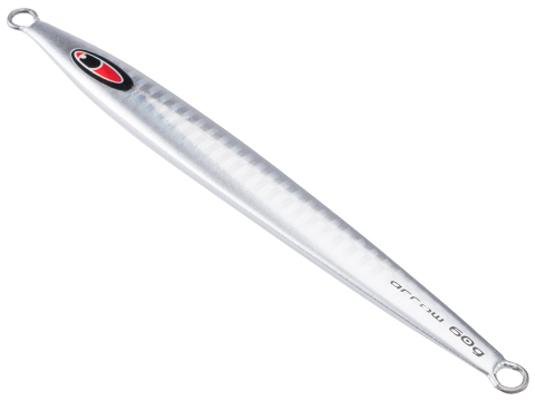 Seafloor Control Arrow Semi-Long+ Fishing Lure (Color: Silver / 60g)