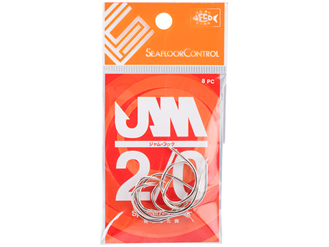 Seafloor Control JAM Flatted Hooks (Size: 2/0 / 8-Pack)