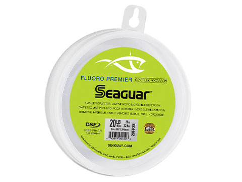 Seaguar Fluorocarbon Premier Leader Material (Size: 12Lb 25Yds / 12FP25)