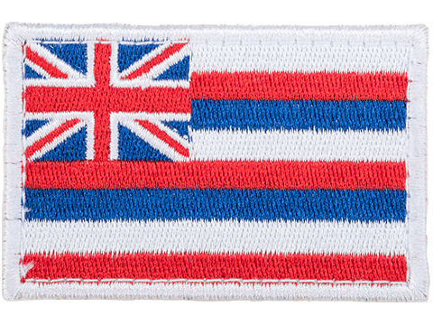 Evike.com Tactical Embroidered U.S. State Flag Patch (State: Hawaii The Aloha State)