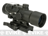 NcStar / VISM Compact Prismatic Optic (CPO Series) 3.5x32mm Scope w/ Green/Blue Illumination - Black