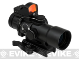 NcStar / VISM Compact Prismatic Optic (CPO Series) 3.5x32mm Scope w/ Green/Blue Illumination and Micro Dot - Black