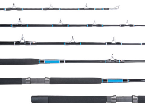 Seeker Rods Black Classic Series Live Bait Fishing Rods 