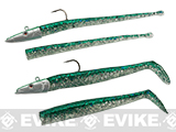 Savage Gear Micro Sand Eel and Slug Kit (Color: Green Silver)