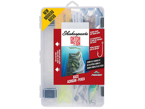 Shakespeare Catch More Fish™ Tackle Box Kit (Model: Bass)