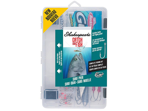 Shakespeare Catch More Fish™ Tackle Box Kit (Model: Surf Pier)