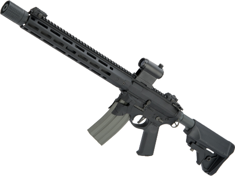 Bone Yard - EMG / Sharps Bros Overthrow Licensed Advanced M4 Airsoft AEG Training Rifle w/ Slim Motor Grip (Store Display, Non-Working Or Refurbished Models)