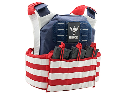 Shellback Tactical Stars and Stripes Plate Carrier