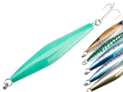 Mustad Ocean Crystal Jigging Assist Rig (Size: 3/0 / Blue w/ Flash