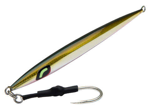 Shimano Shimmerfall Butterfly Flat-Stick Jig (Color: Chartreuse White / 170g)