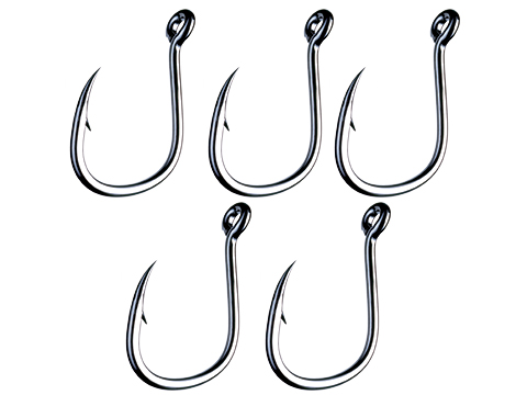 Shout! Fisherman's Tackle Kudako Hook (Size: 2/0 / Silver)