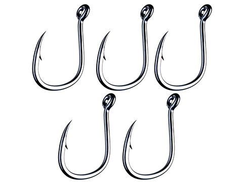 Shout! Fisherman's Tackle Kudako Hook (Size: 3/0 / Silver)