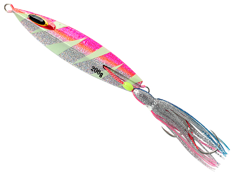 Sea Falcon Drain Inchiku Deep Sea Fishing Jig (Color: Lightning Glowing Pink / 150g)