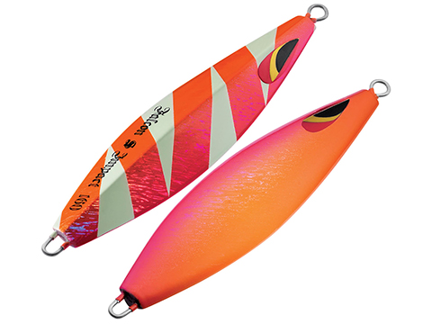 Sea Falcon S Impact Fishing Jig (Color: Lightning Glowing Orange Pink / 200g)