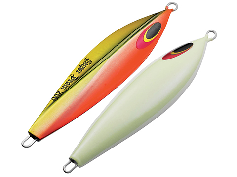 Sea Falcon Super Drain Deep Sea Fishing Jig (Color: Back Glowing Glow Pink / 200g)