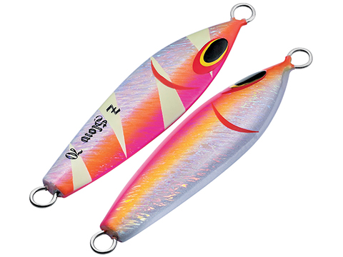 Sea Falcon Z Slow Deep Sea Fishing Jig (Model: Lightning Glowing Pink / 150g)