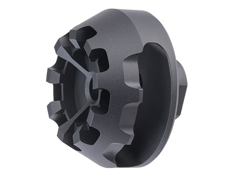Madbull Strike Industries 14mm Negative Cookie Cutter Compensator for M4/M16 Airsoft Rifles