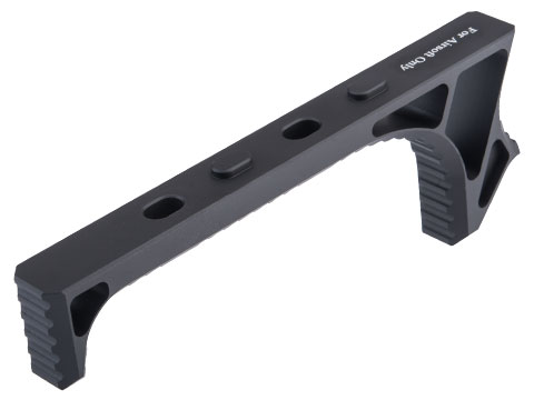 EMG Strike Industries Licensed Link Curved KeyMod/M-LOK ForeGrip for Airsoft AEG/GBB Rifles (Color: Black)