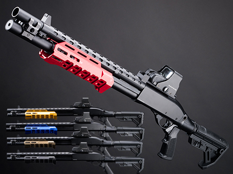 EMG Strike Industries Licensed Tactical M870 CO2 Powered Pump Action Shotgun w/ M-LOK Handguard by Golden Eagle 