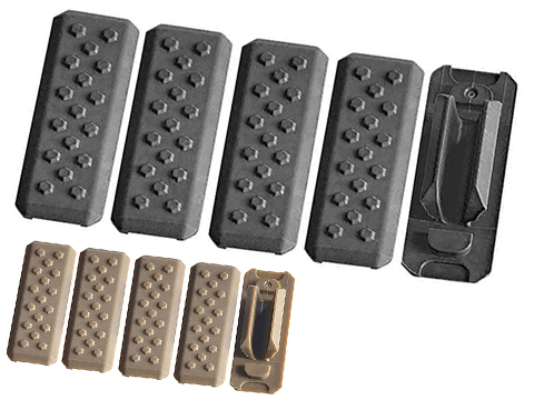 Strike Industries M-LOK Rail Covers V1 (Color: Black)