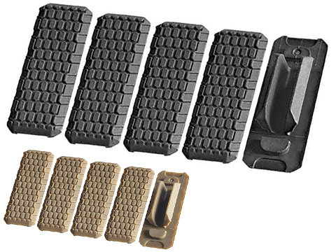 Strike Industries M-LOK Rail Covers V2 (Color: Black)