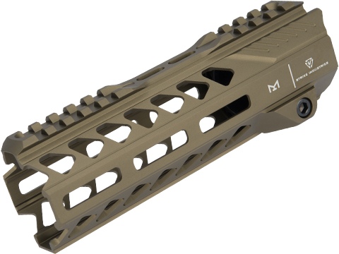 Strike Industries Strike Rail MLOK Free Float Aluminum Handguard for AR15 Rifles (Color: Flat Dark Earth / 7)