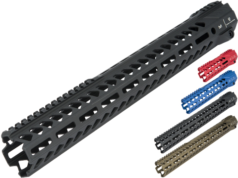 Strike Industries Strike Rail MLOK Free Float Aluminum Handguard for AR15 Rifles (Color: Black / 10)