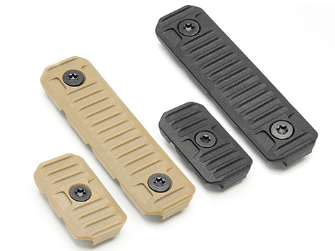 Strike Industries M-LOK Cable Management Rail Cover Set (Model: Long / Black)