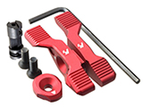 Strike Industries Strike Switch Ambidextrous Selector Lever for AR15 Type Rifles (Color: Red)