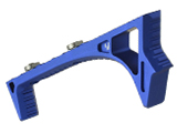 Strike Industries Link Curved KeyMod/M-Lok ForeGrip (Color: Blue)